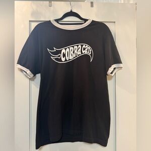 Black and White Ringer Tee